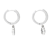 Jewellery - EARRINGS, 18K white gold - View 2