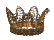 Jewellery, BRIDAL CROWN, crocheted metal, in auction: General – Tuesday 16 September