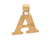 Jewellery, LETTER PENDANT, letter A, in auction: General – Tuesday 30 September