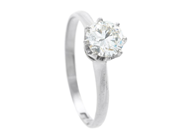 Jewellery, SOLITAIRE RING, platinum, in auction: Classic – Saturday 27 September