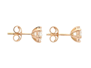 Jewellery - SOLITAIRE EARRINGS, 18K gold - View 2