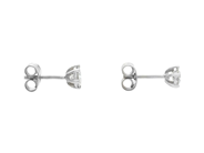 Jewellery - SOLITAIRE EARRINGS, 18K white gold - View 2