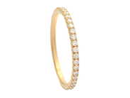 Jewellery - FULL ETERNITY RING, 18K gold - View 1