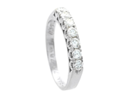 Jewellery, ETERNITY RING, 18K white gold, in auction: Classic – Saturday 27 September