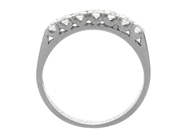 Jewellery - ETERNITY RING, 18K white gold - View 2