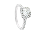 Jewellery, RING, 18K white gold, in auction: Classic – Saturday 27 September