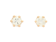 Jewellery, SOLITAIRE EARRINGS, 18K gold, in auction: Modern – Saturday 11 October