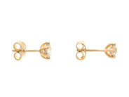 Jewellery - SOLITAIRE EARRINGS, 18K gold - View 2