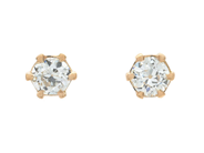 Jewellery - SOLITAIRE EARRINGS, 18K gold - View 1