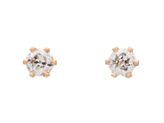 Jewellery - SOLITAIRE EARRINGS, 18K gold - View 1