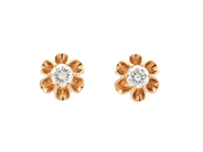 Jewellery - SOLITAIRE EARRINGS, 18K gold - View 1