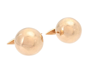 Jewellery, CUFFLINKS, 18K gold, in auction: Classic – Saturday 27 September
