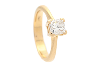 Jewellery - SOLITAIRE RING, 18K gold - View 1