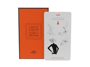 Miscellaneous, HERMÈS, CARD, in auction: Important Fashion – Saturday 18 October