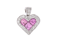 Jewellery, PENDANT, heart, in auction: Lilla jewellery – Tuesday 23 September