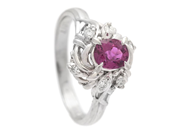 Jewellery, RING, platinum, in auction: Classic – Saturday 27 September