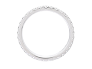 Jewellery - FULL ETERNITY RING, 18K white gold - View 2