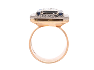 Jewellery - RING, 18K gold/white gold - View 2