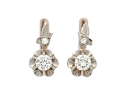 Jewellery, EARRINGS, 14K gold, in auction: Classic – Saturday 27 September