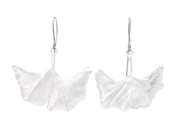 Jewellery - EARRINGS, silver-plated ginkgo leaf - View 1