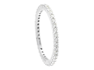 Jewellery, FULL ETERNITY RING, platinum, in auction: Lilla jewellery – Tuesday 23 September