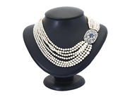 Jewellery - PEARL NECKLACE, 7-strand necklace - View 2