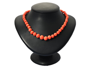 Jewellery, NECKLACE, beads of coral, in auction: Lilla jewellery – Tuesday 23 September