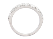 Jewellery - ETERNITY RING, 18K white gold - View 2