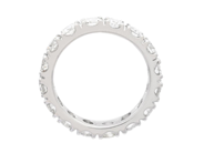 Jewellery - FULL ETERNITY RING, 18K white gold - View 2