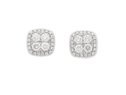 Jewellery - EARRINGS, 18K white gold - View 1