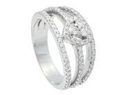 Jewellery - RING, 18K white gold - View 1