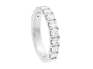 Jewellery, ETERNITY RING, 18K white gold, in auction: Classic – Saturday 27 September