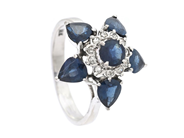 Jewellery - RING, 18K white gold - View 1