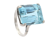 Jewellery, RING, 14K white gold, in auction: Classic – Saturday 27 September