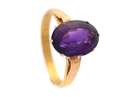 Jewellery, RING, 23K gold, in auction: Lilla jewellery – Tuesday 23 September