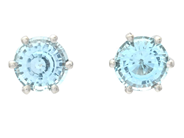 Jewellery, EARRINGS, 18K white gold, in auction: Lilla jewellery – Tuesday 23 September