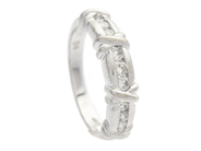 Jewellery - RING, 14K white gold - View 1
