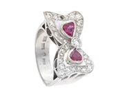 Jewellery, RING, 18K white gold, in auction: Classic – Saturday 27 September