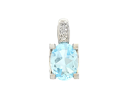 Jewellery, PENDANT, 18K white gold, in auction: Lilla jewellery – Tuesday 23 September