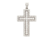 Jewellery - PENDANT, 18K white gold - View 1