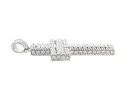 Jewellery - PENDANT, 18K white gold - View 2