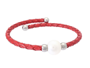 Jewellery, BANGLE, red twined band, in auction: General – Tuesday 14 October