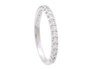 Jewellery - ETERNITY RING, 18K white gold - View 1