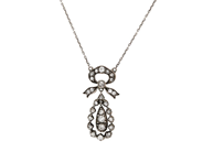 Jewellery, NECKLACE, silver/18K gold, in auction: Classic – Saturday 27 September