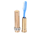 Miscellaneous, TRAVEL TOOTHBRUSH, yellow metal, in auction: General – Tuesday 14 October
