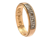 Jewellery, RING, 18K gold/white gold, in auction: General – Tuesday 30 September