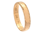 Jewellery, PLAIN RING, 18K gold, in auction: General – Tuesday 30 September