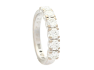 Jewellery - ETERNITY RING, 18K white gold - View 1