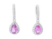 Jewellery - EARRINGS, 18K white gold - View 1