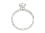 Jewellery - SOLITAIRE RING, platinum - View 2